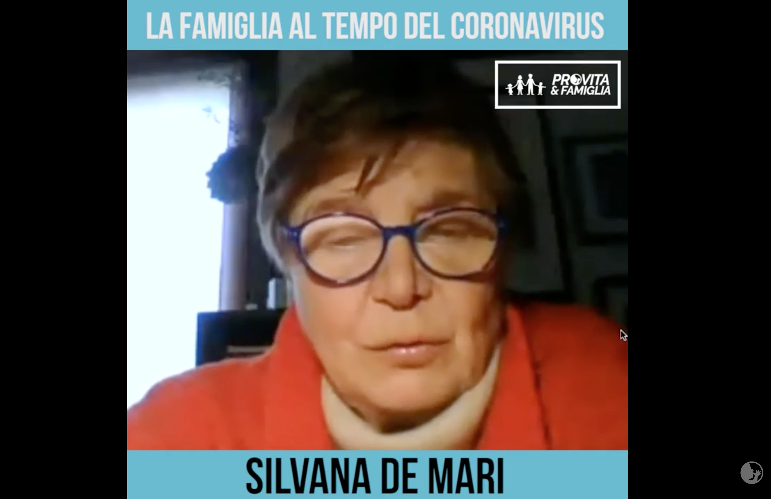 Famiglia e relazioni al tempo del Coronavirus – Il Commento di Silvana De Mari (VIDEO) 1